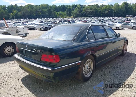 1999 BMW 740Il Il from USA, damaged, VIN WBAGH8330XDP03884